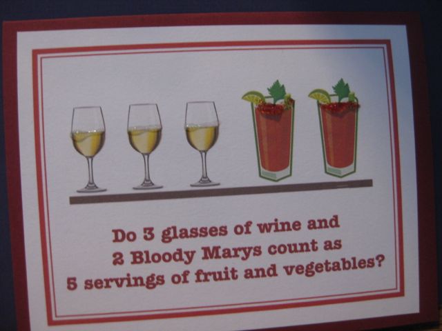 Wine/Bloody Mary