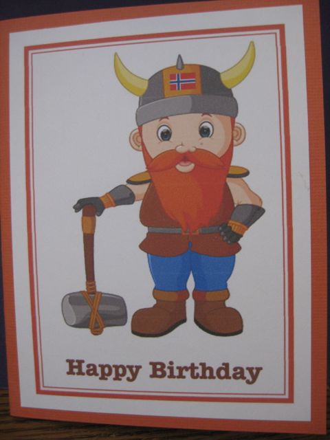 Happy Birthday/Viking