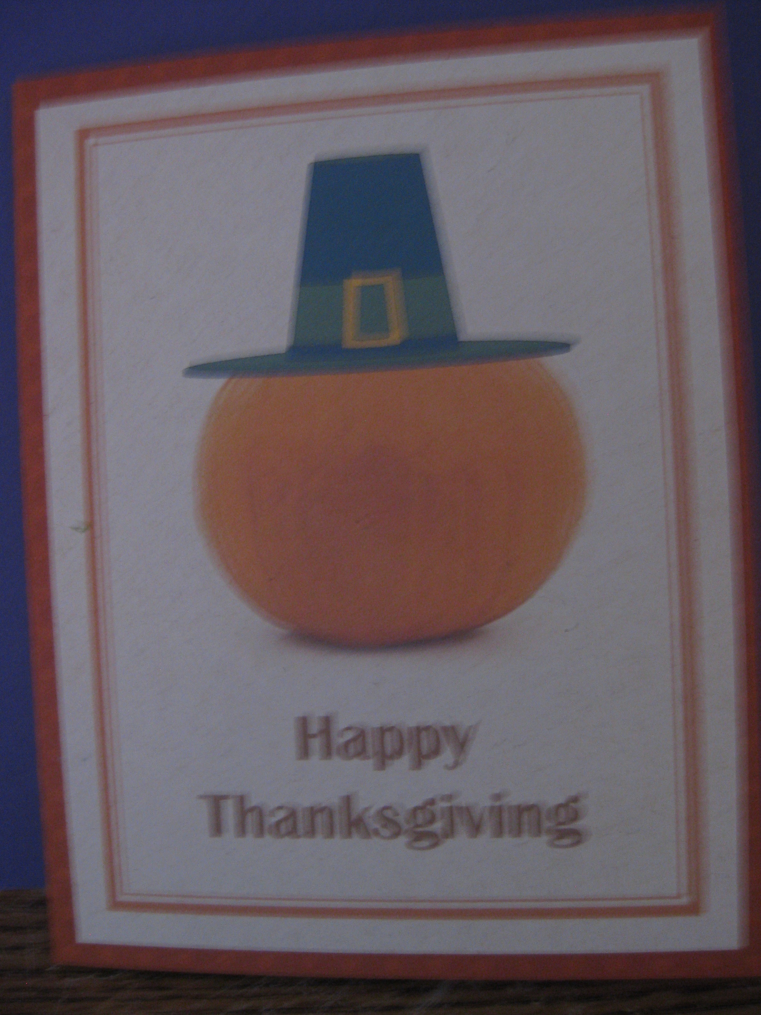 Pumpkin Thanksgiving