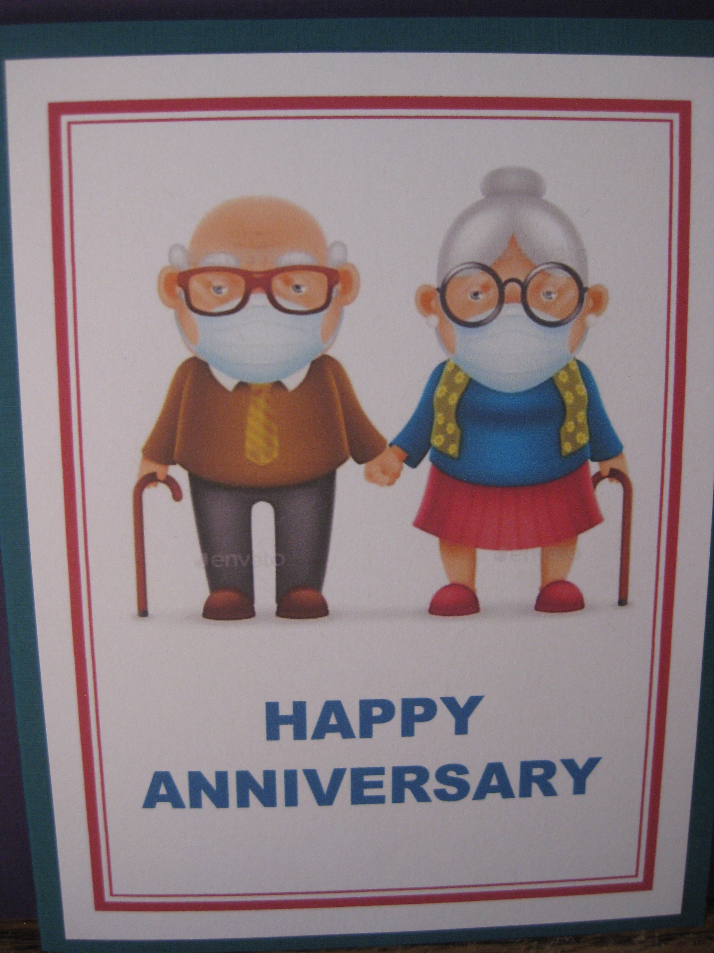 Old couple/anniversary