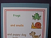 frogs/snails