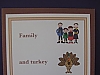 family, turkey, pie