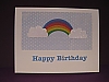 rainbow card