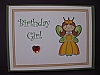 birthday girl/silhouette