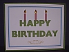 Happy Birthday/candles