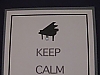 Keep calm/play piano