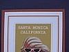Suntanned girl/Santa Monica poster
