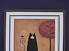 Black cat/tree