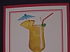 Umbrella in drink