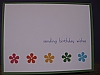 flowers/sending birthday wishes