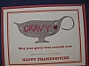 Gray Gravy Boat