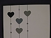 Black/gray hearts
